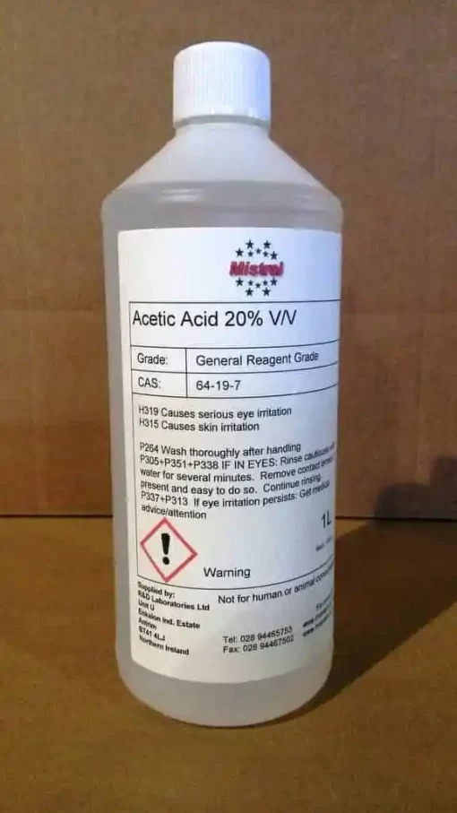 Acetic Acid 20 litter